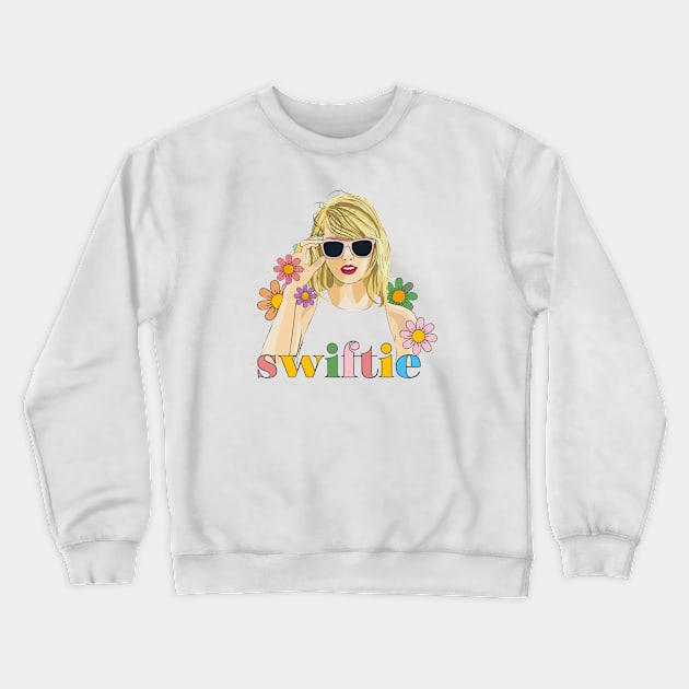 Taylor Swift Swiftie Crewneck Sweatshirt by Cun-Tees!